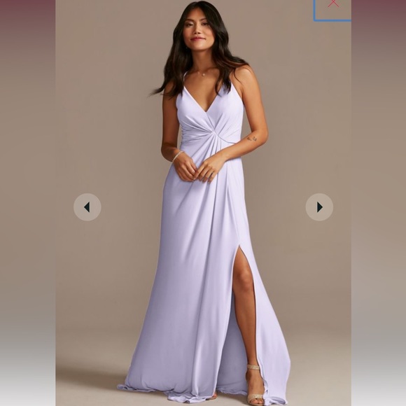 white christmas dresses Iris Embroidered Chiffon Bridesmaid Dress